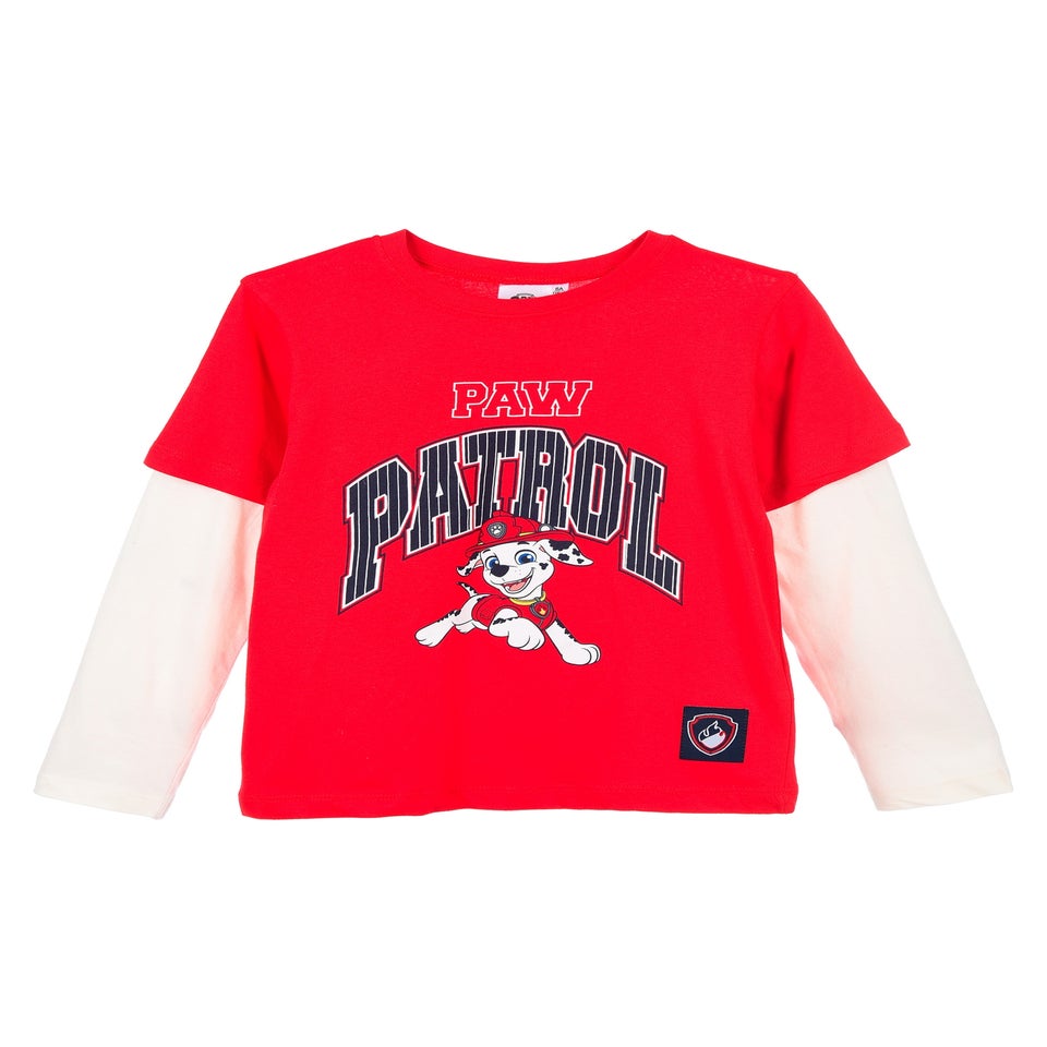 Paw Patrol Dog Kids Long Sleeve Skater Top (3-6 Years)