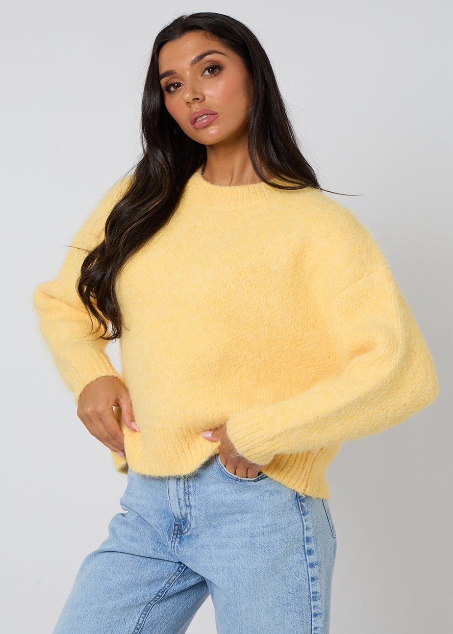 Urban Bliss Lemon Wool-Blend Jumper