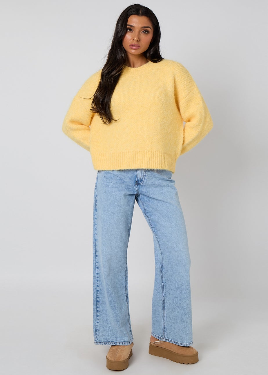 Urban Bliss Lemon Wool-Blend Jumper