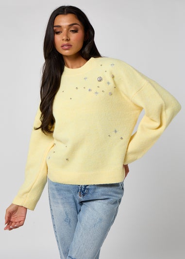 Urban Bliss Embellished Embroidery Jumper