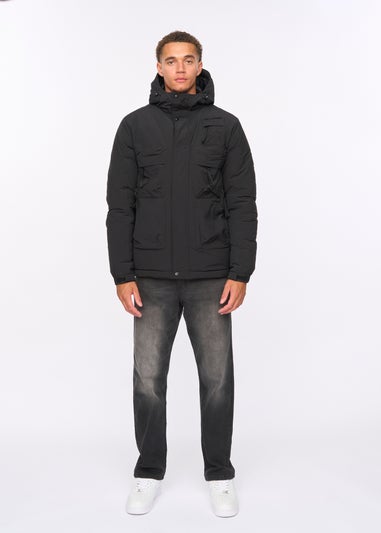 Duck & Cover Black Jelforth Jacket