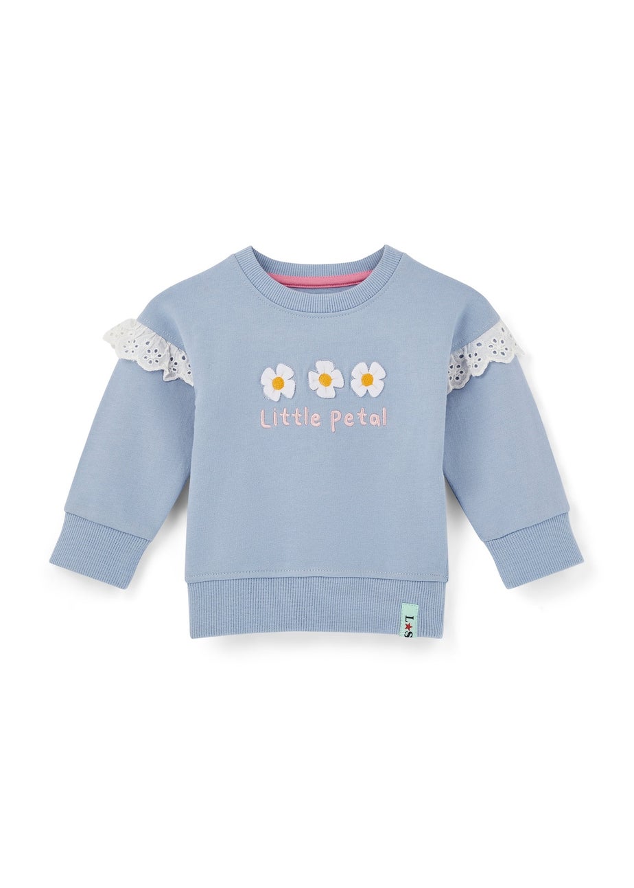 Lilly & Sid Multi Little Petal Sweat & Legging Set (0-24 Months)
