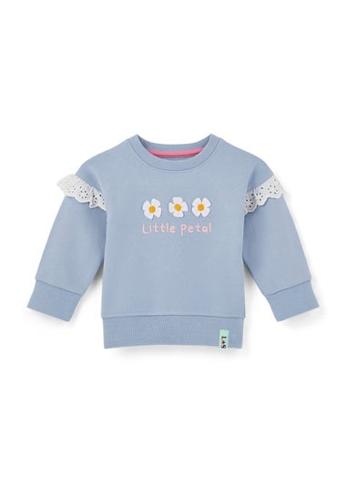 Lilly & Sid Multi Little Petal Sweat & Legging Set (0-24 Months)