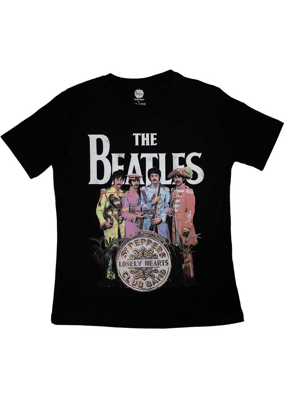 The Beatles Black Sgt Pepper T-Shirt
