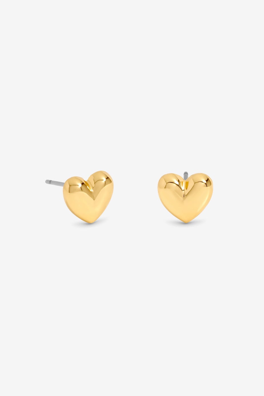 Jon Richard 18K Gold Plated Heart Earrings Gift Cracker