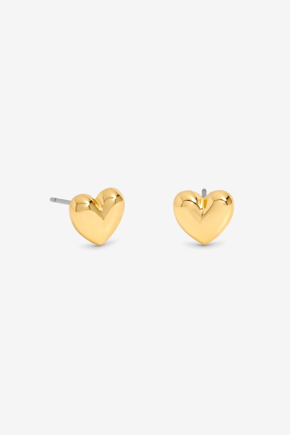 Jon Richard 18K Gold Plated Heart Earrings Gift Cracker