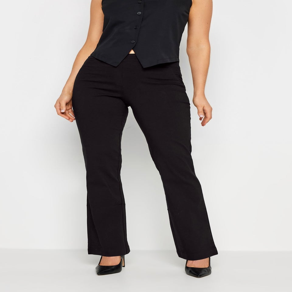 Long Tall Sally Black Bootcut Trousers