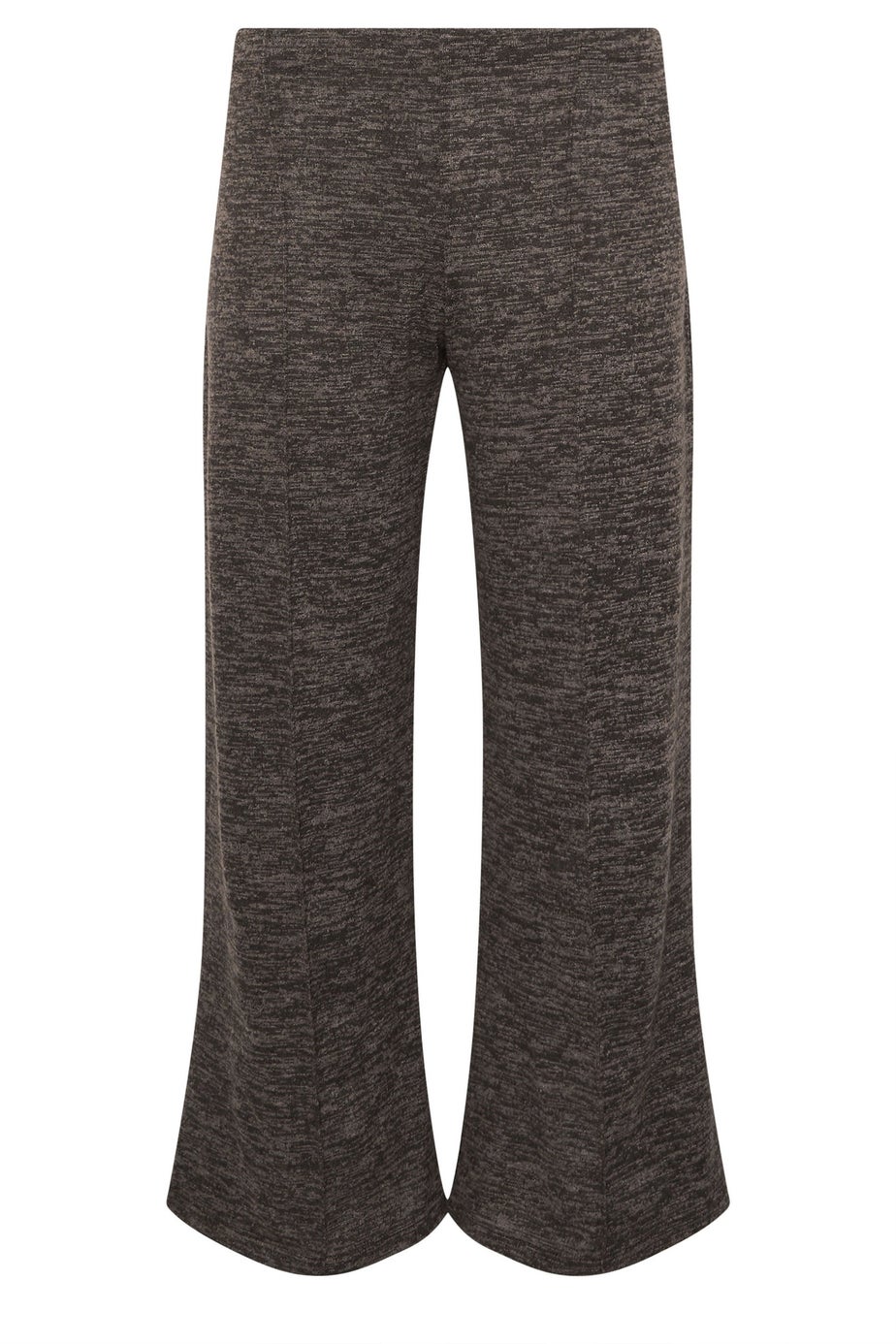 PixieGirl Petite Chocolate Brown Marl Wide Leg Trousers
