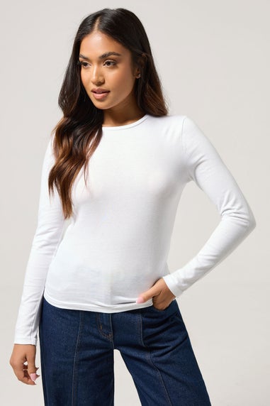 PixieGirl Petite 2 Pack Black & White Cotton T-Shirts