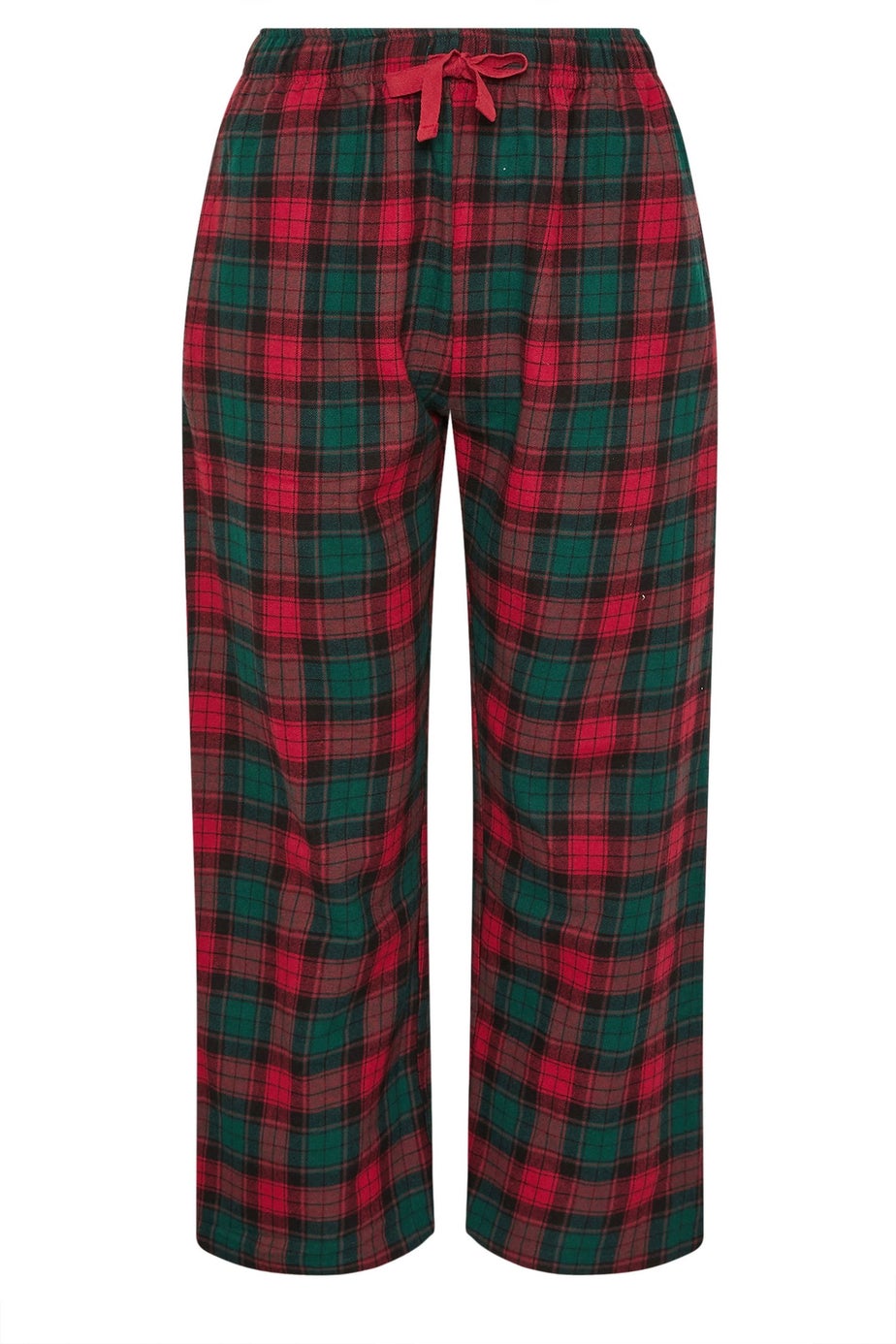 PixieGirl Petite Red Cotton Check Pyjama Bottoms