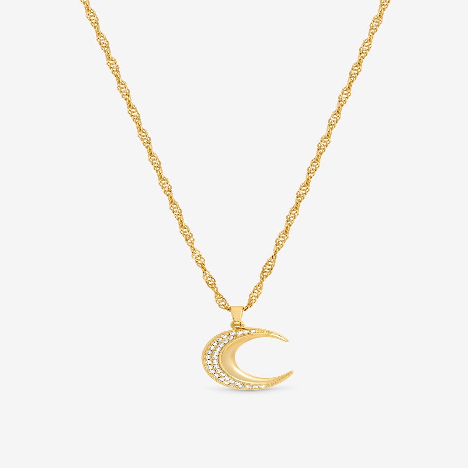Jon Richard 18K Gold Plated Celestial Pendant Gift Box