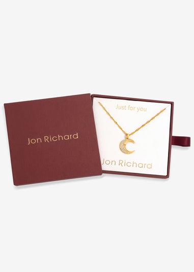 Jon Richard 18K Gold Plated Celestial Pendant Gift Box
