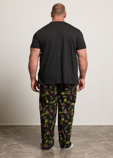 BadRhino Black Grinch Pyjama Set