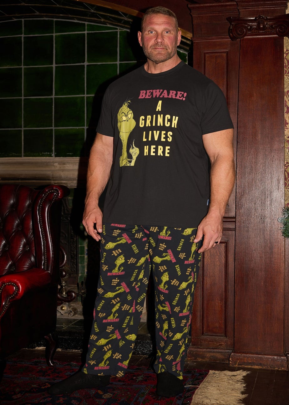 BadRhino Black Grinch Pyjama Set