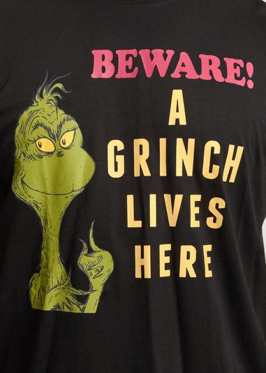 BadRhino Black Grinch Pyjama Set