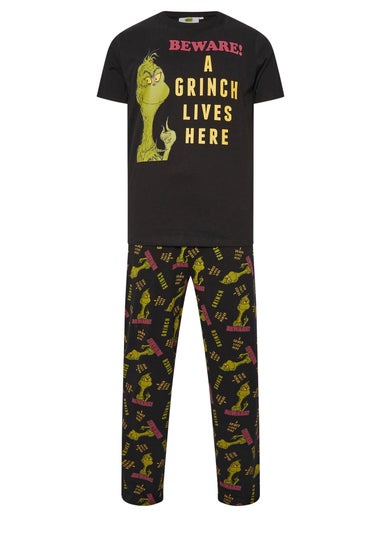 BadRhino Black Grinch Pyjama Set