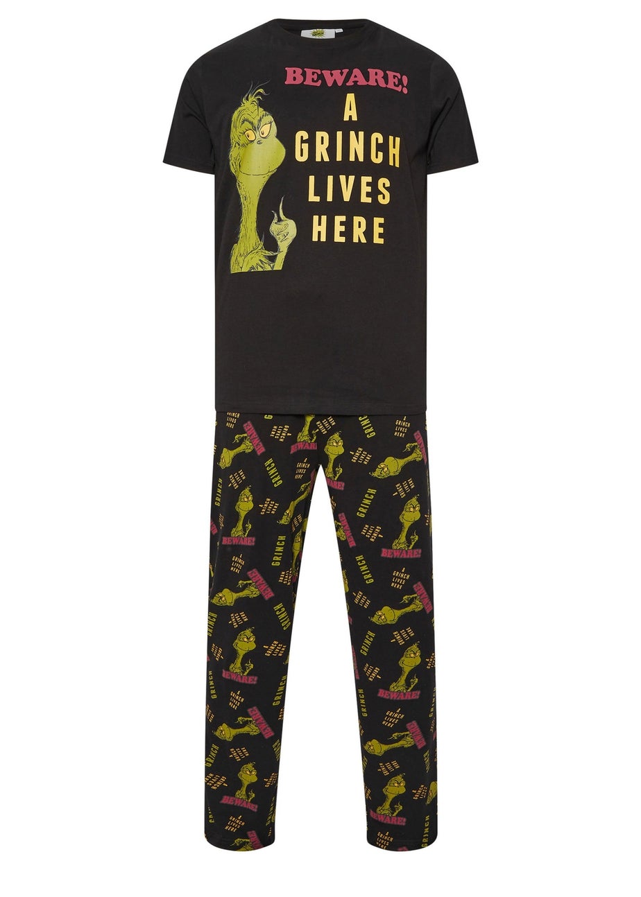 BadRhino Black Grinch Pyjama Set