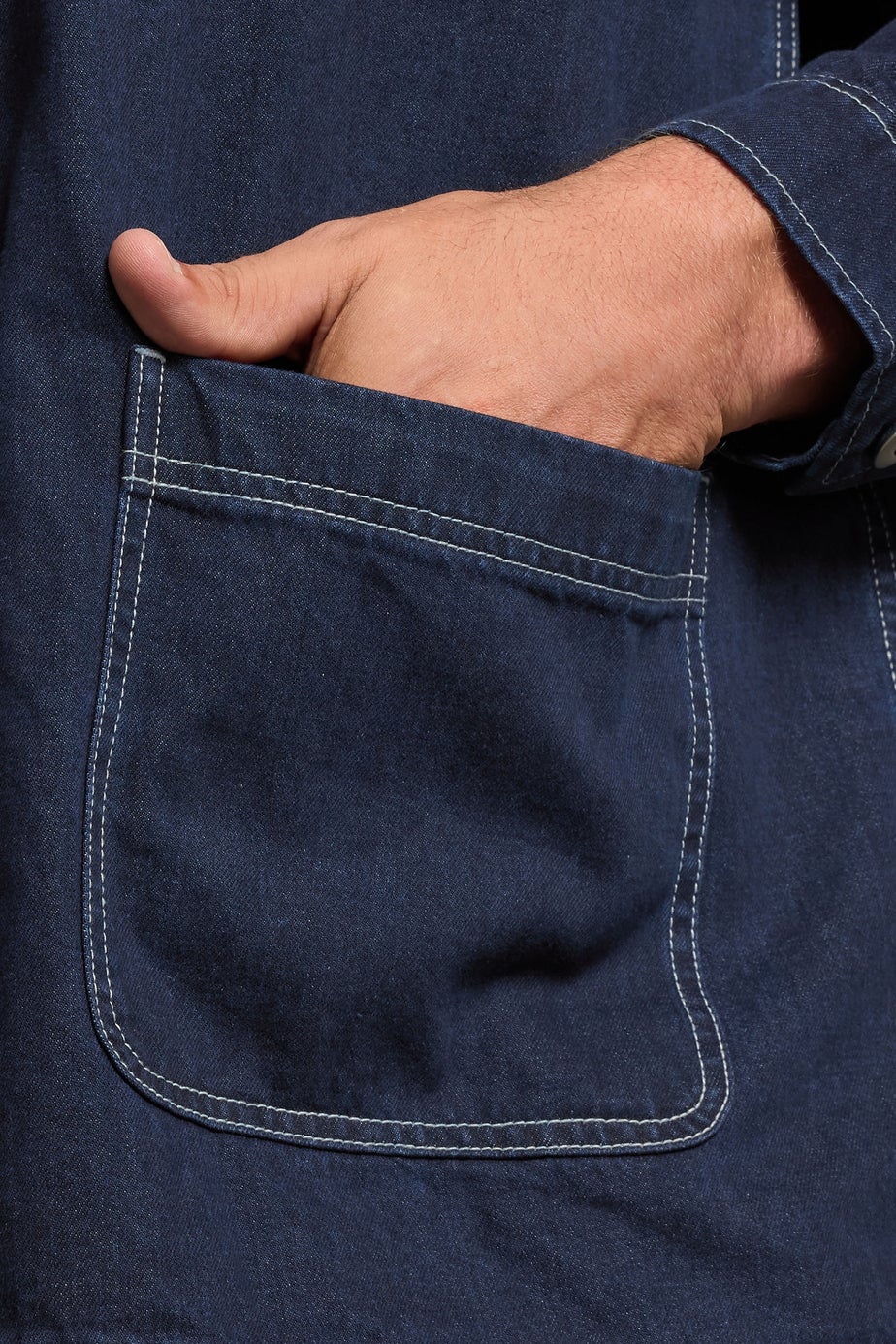 BadRhino Blue Chore Denim Shacket