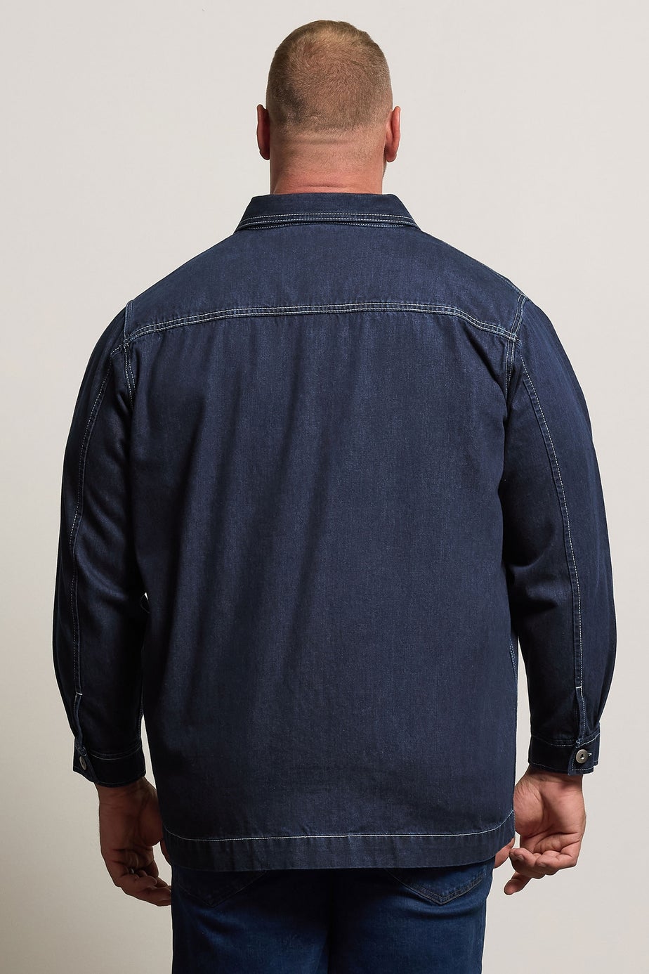BadRhino Blue Chore Denim Shacket