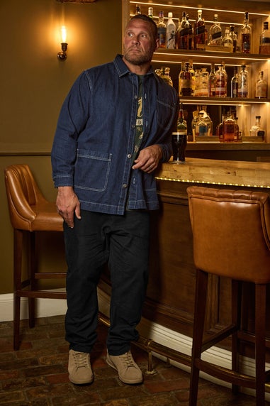 BadRhino Blue Chore Denim Shacket