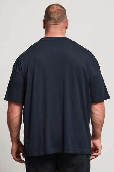 BadRhino Navy Blue 'Rest Day' T-Shirt