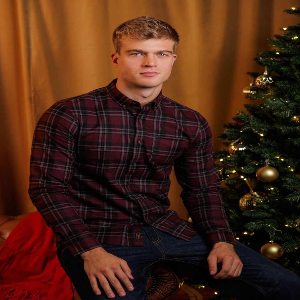 Tokyo Laundry Burgundy Cotton Printed Long Sleeve Shirt