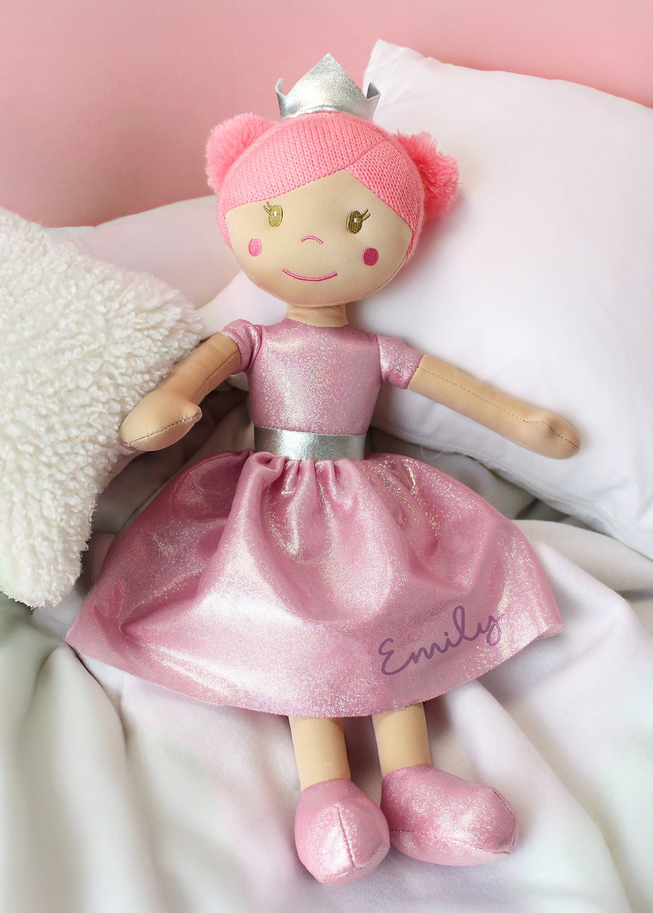 Personalised Memento Company Pink Princess Ballerina Doll