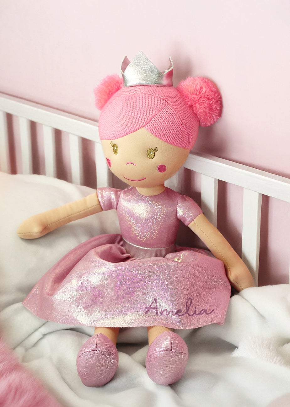 Personalised Memento Company Pink Princess Ballerina Doll