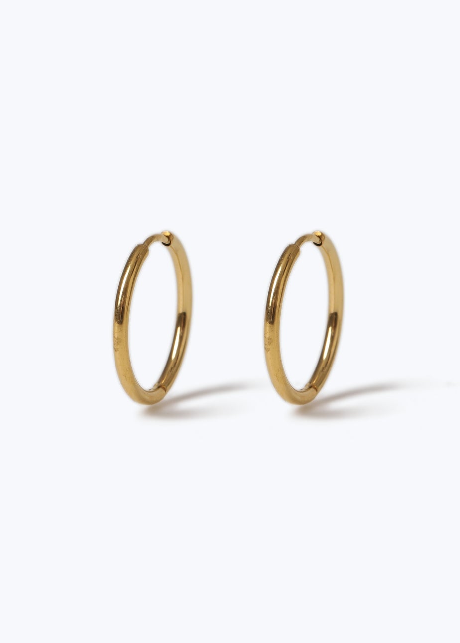 Muse Gold Hoop Earrings