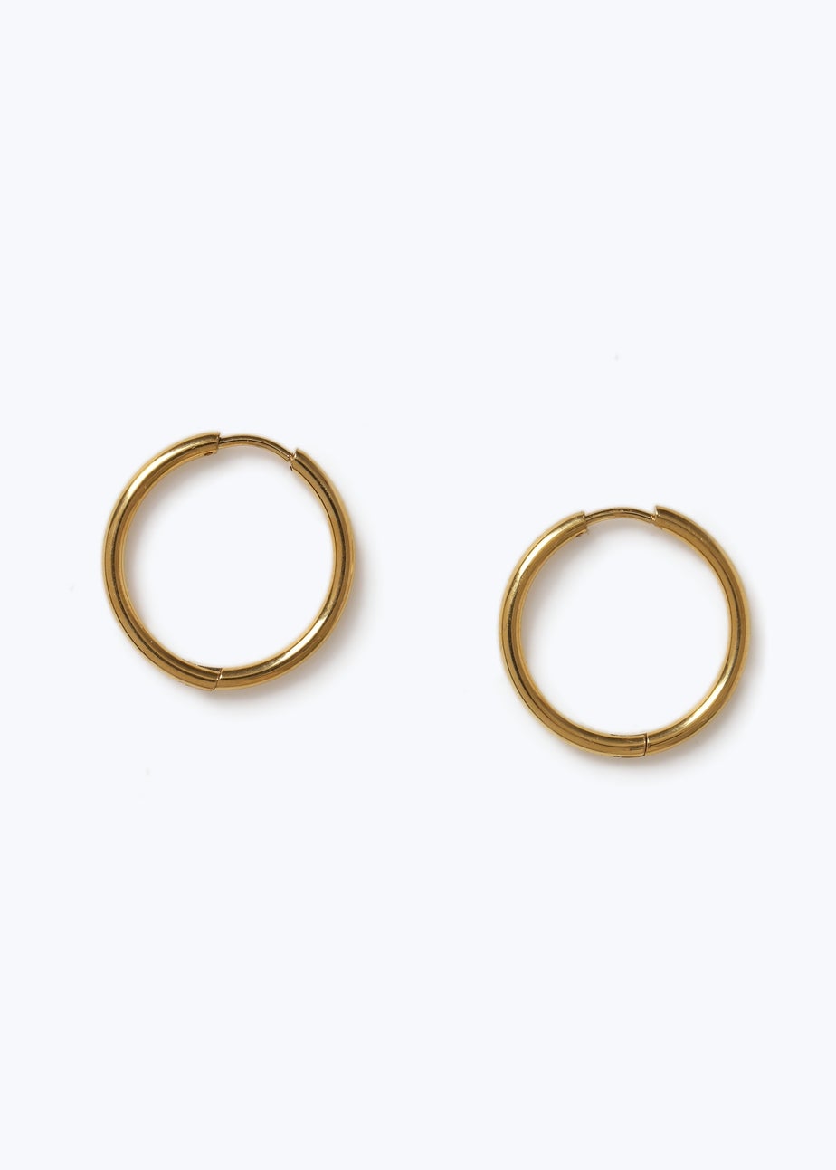 Muse Gold Hoop Earrings