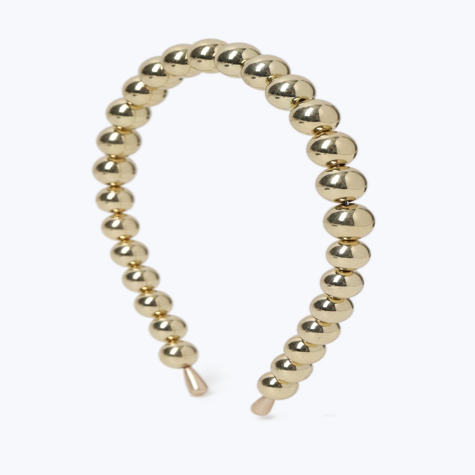 Muse Gold Ball Headband
