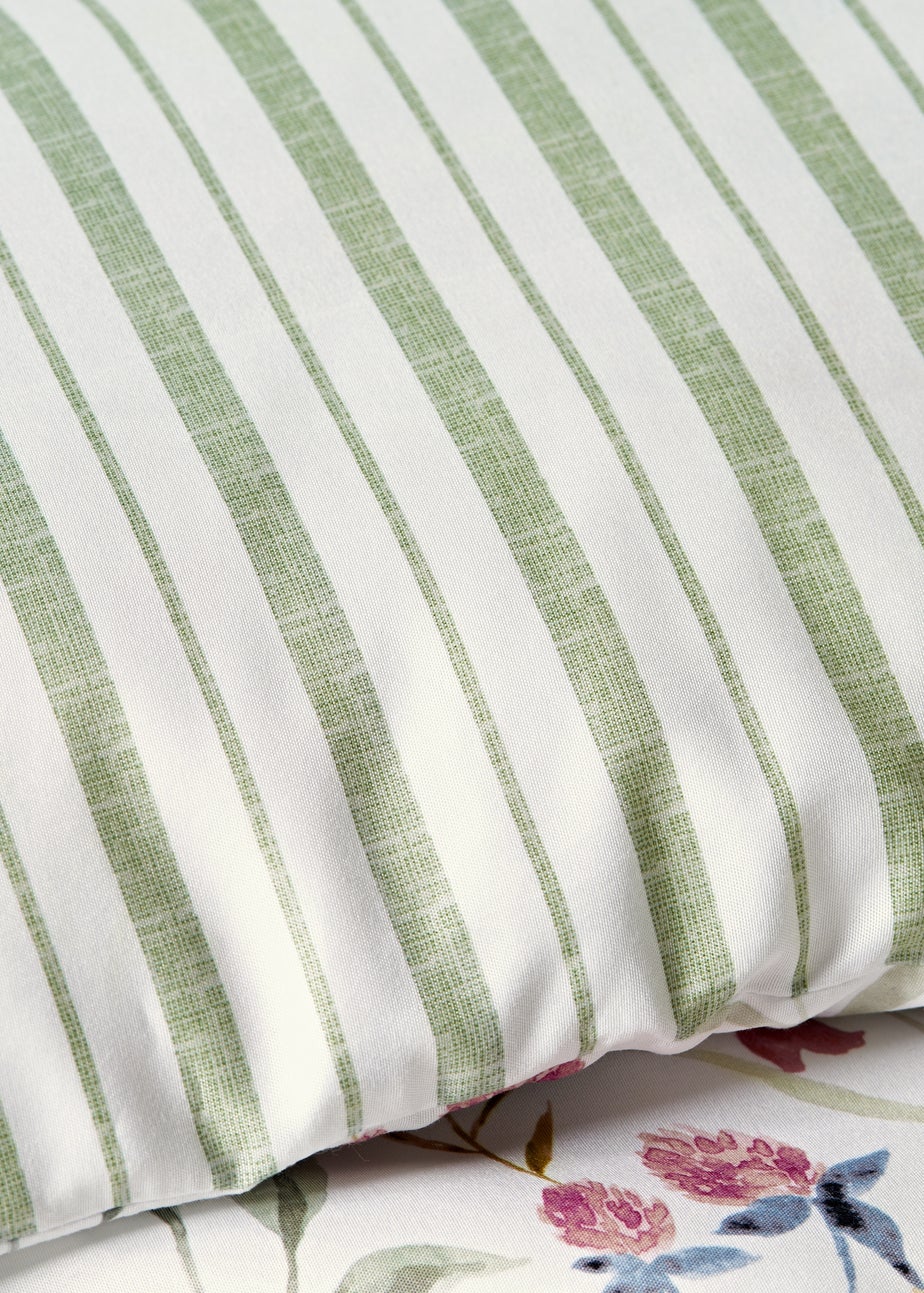 Multicolour Floral Microfibre Duvet Set