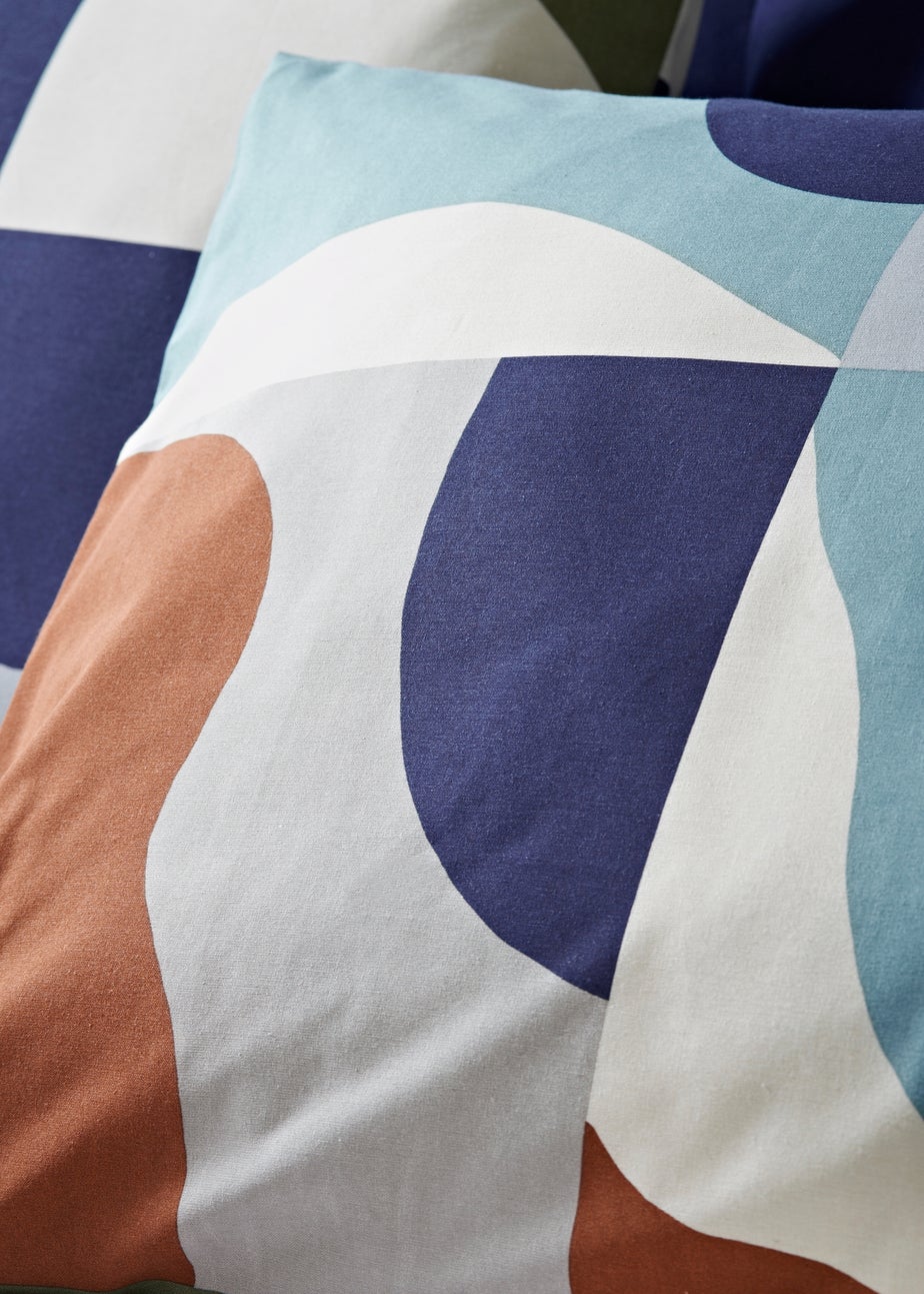 Multicolour Geometric Curves Duvet Set