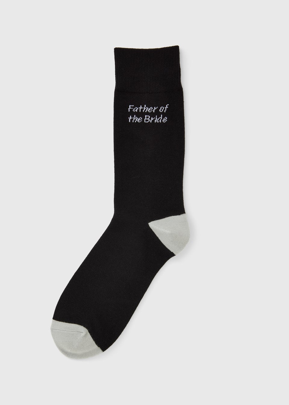 Black Father Of The Bride Wedding Ankle Socks