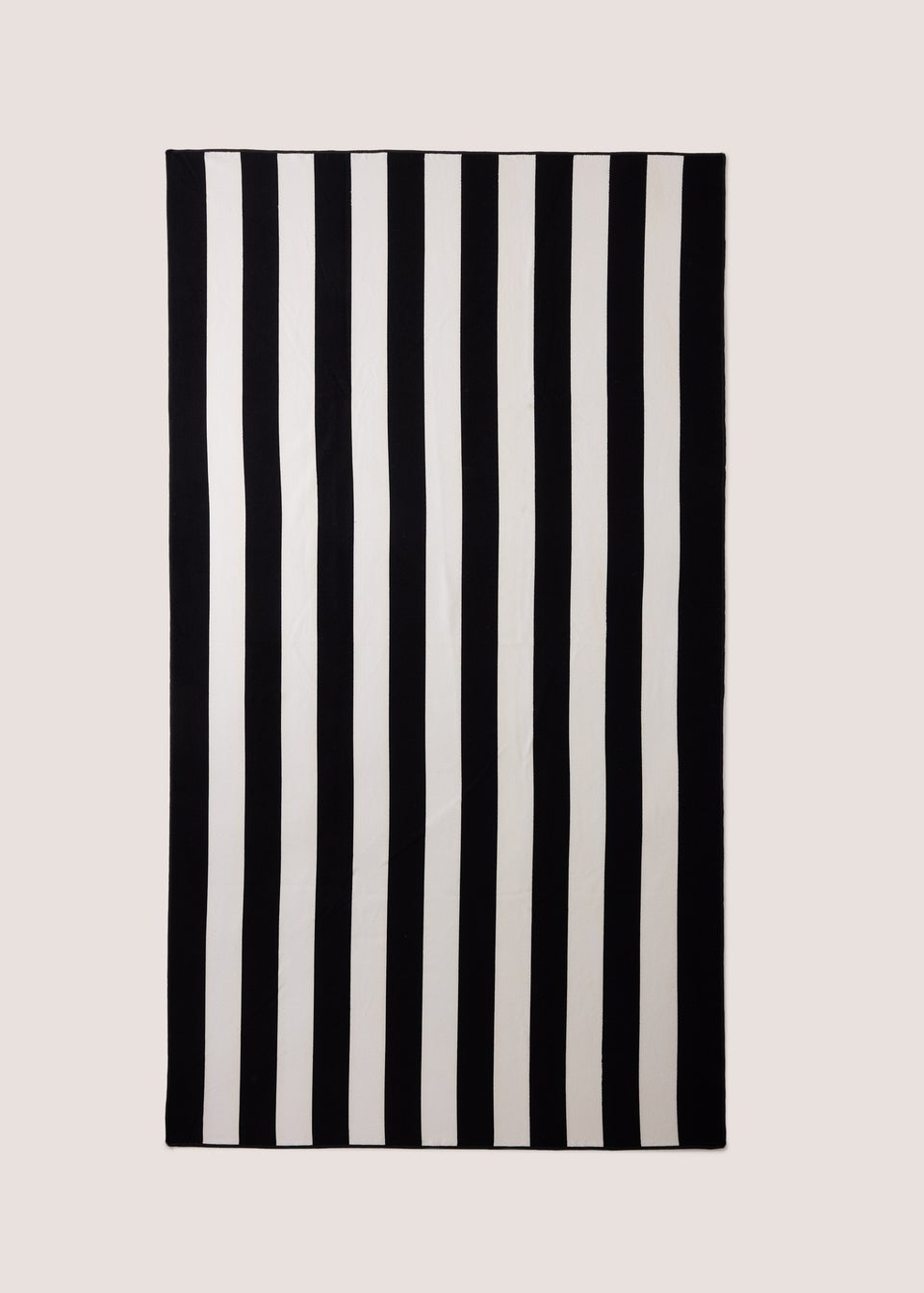 Black Stripe Extra Large Beach Towel