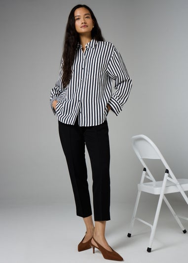 Et Vous Navy Stripe Shirt