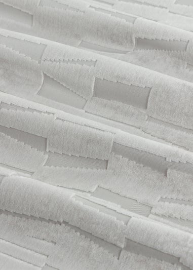 Paoletti Manhattan Velvet Room Darkening Eyelet Curtain Pair Silver