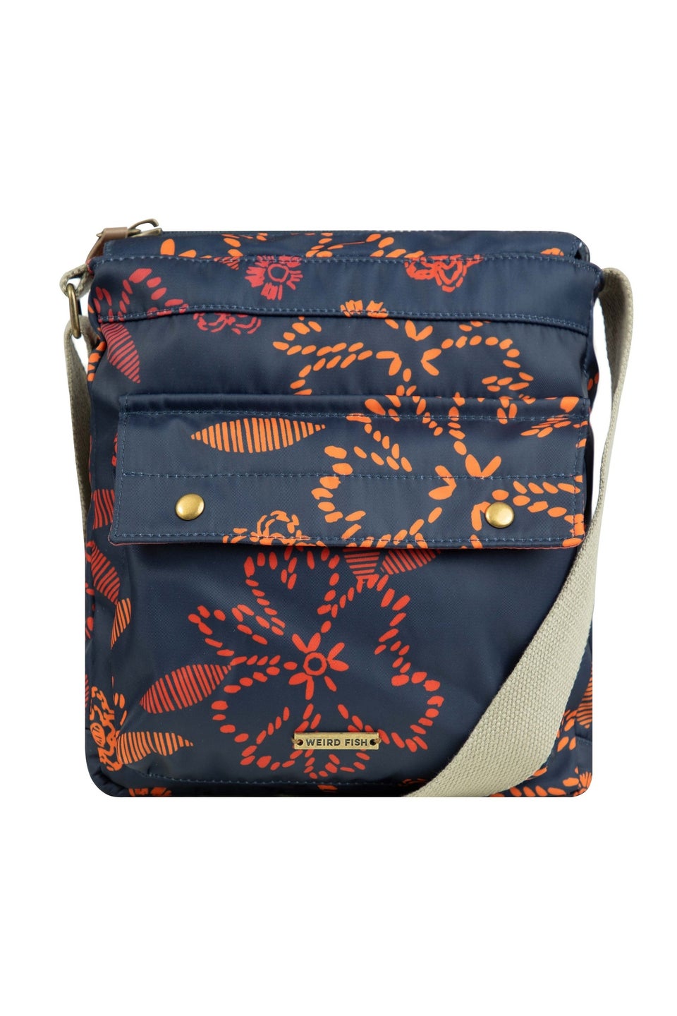 Weird Fish Nightshade Kait Printed Cross Body Bag