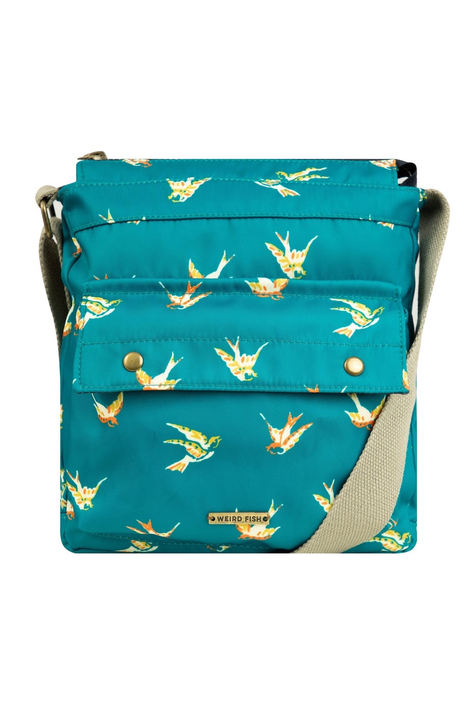 Weird Fish Forest Night Kait Printed Cross Body Bag