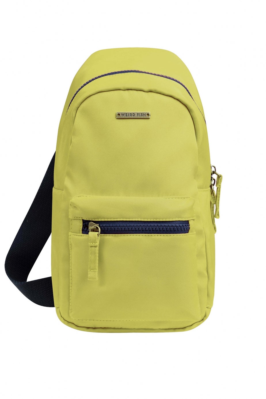 Weird Fish Antique Moss Kathi Plain Mono Strap Bag