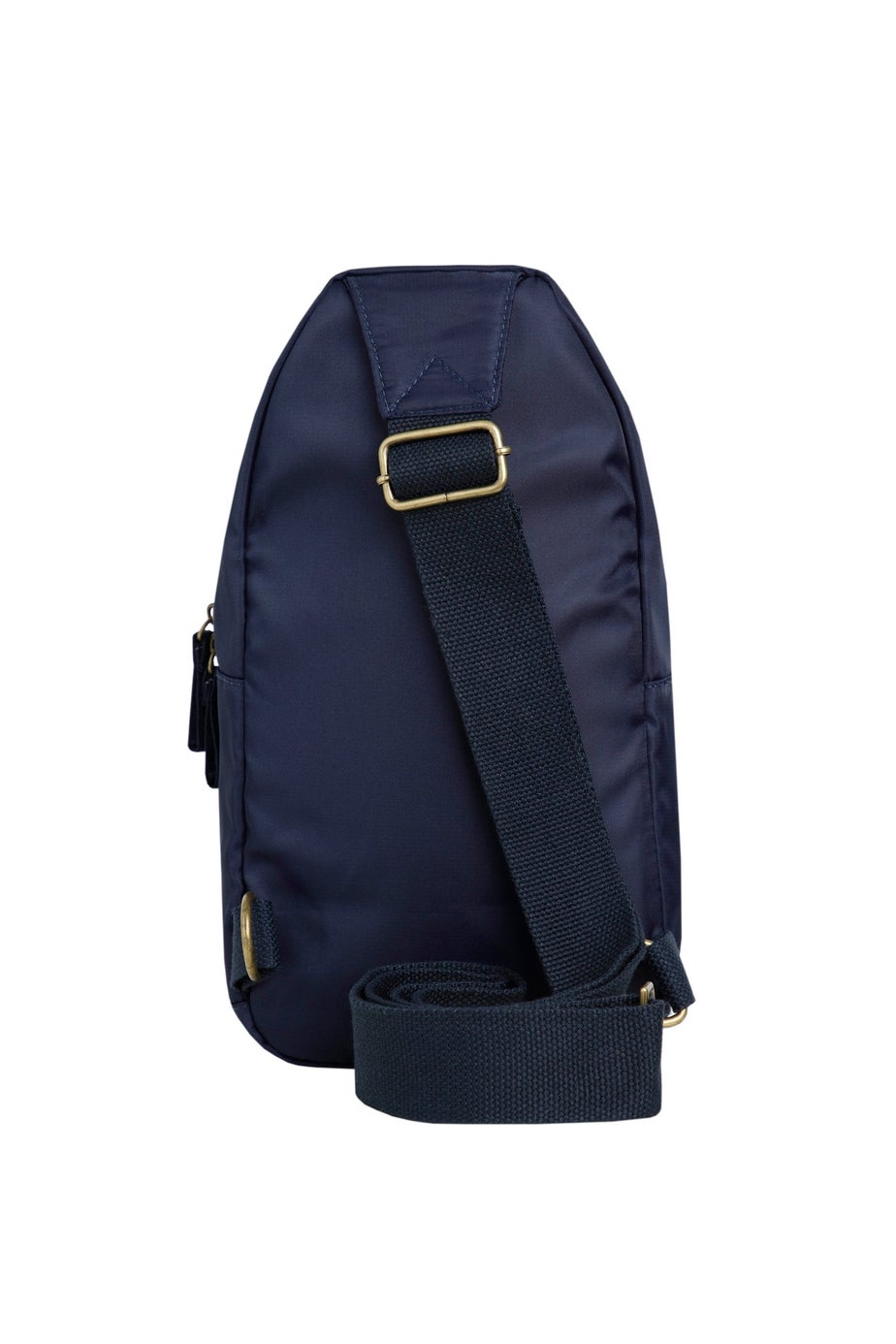 Weird Fish Navy Kathi Plain Mono Strap Bag