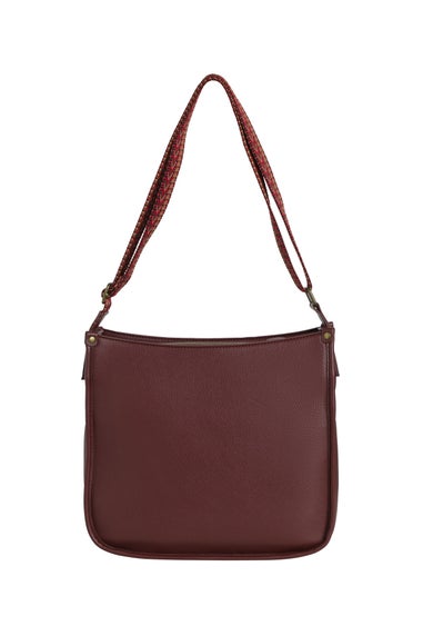 Weird Fish Bitter Chocolate Javana Cross Body Saddle Bag