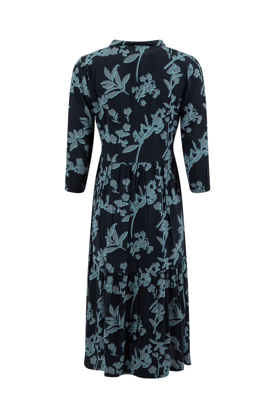 Weird Fish Spring Lake Gardot Printed Midi Dress