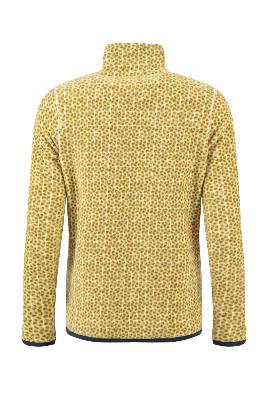 Weird Fish Cream Rochelle Full Zip Printed Microfleece