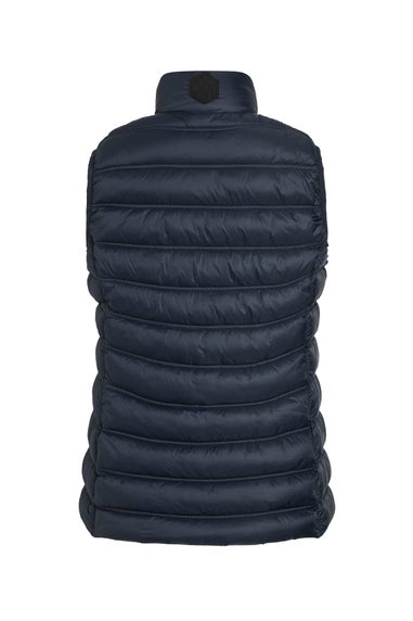 Weird Fish Navy Blue Atissa Lightweight Padded Gilet