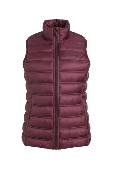 Weird Fish Aubergine Atissa Lightweight Padded Gilet