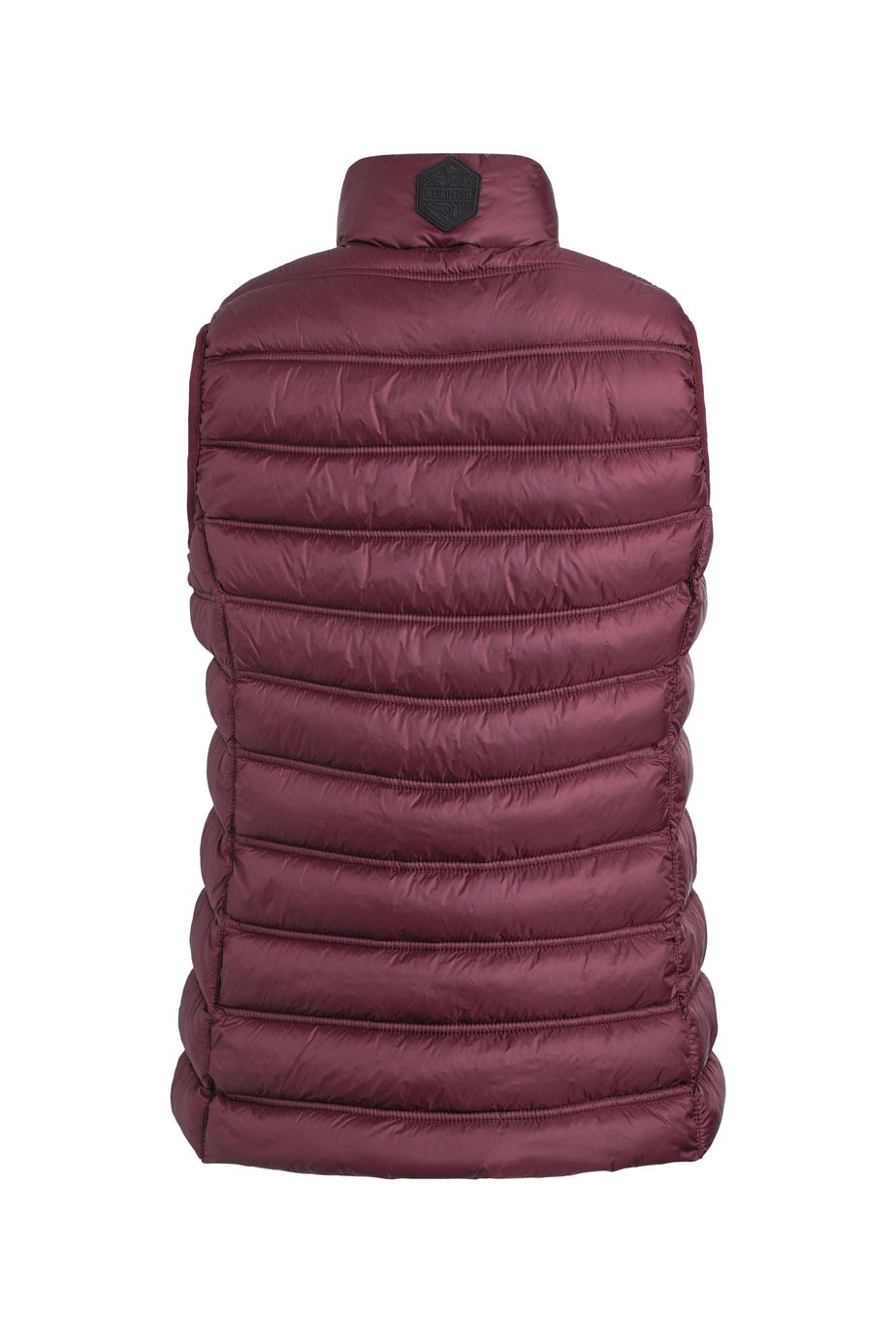 Weird Fish Aubergine Atissa Lightweight Padded Gilet