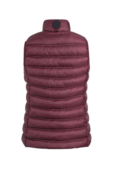 Weird Fish Aubergine Atissa Lightweight Padded Gilet