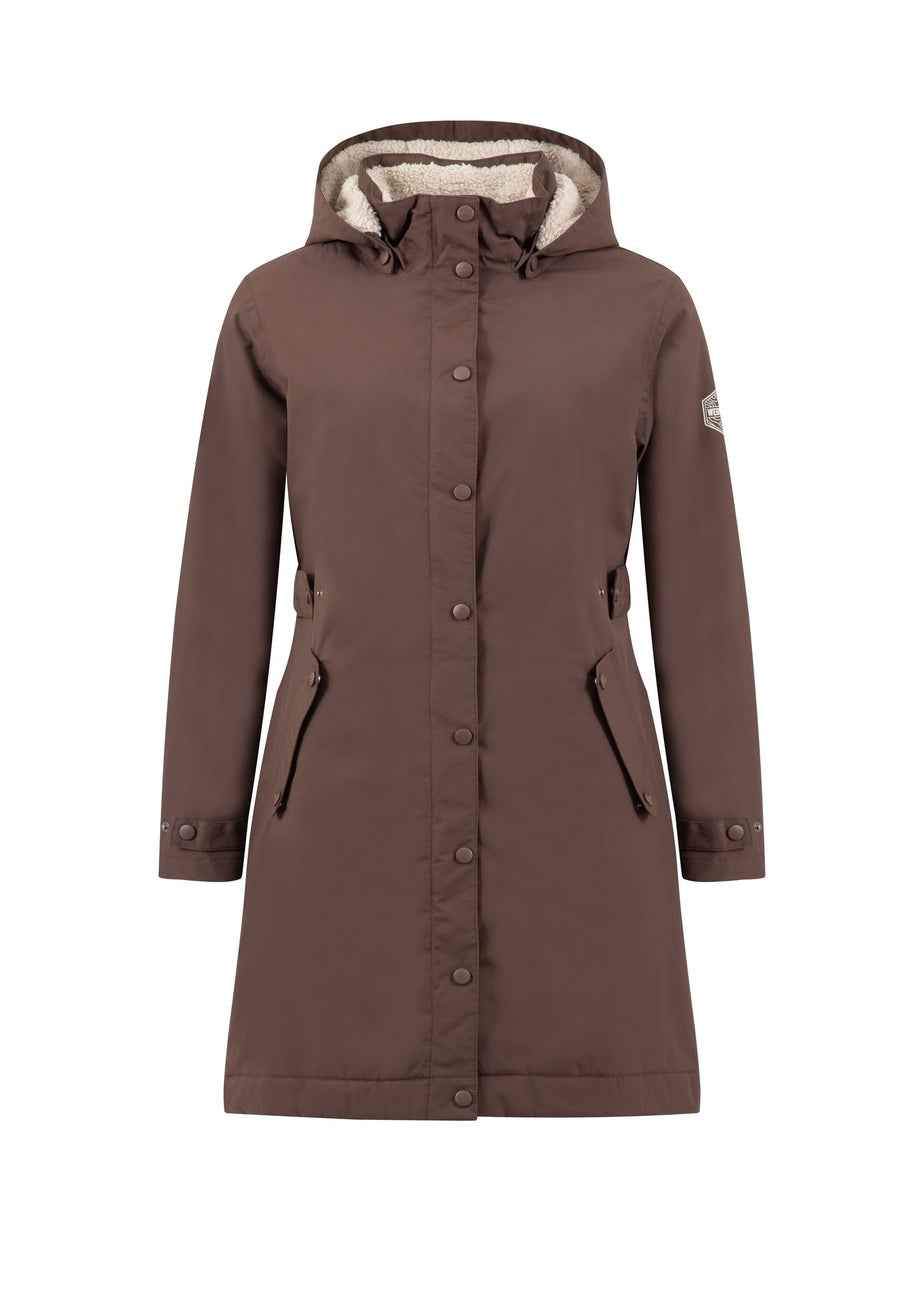 Weird Fish Hot Chocolate Kenzie Waterproof Coat