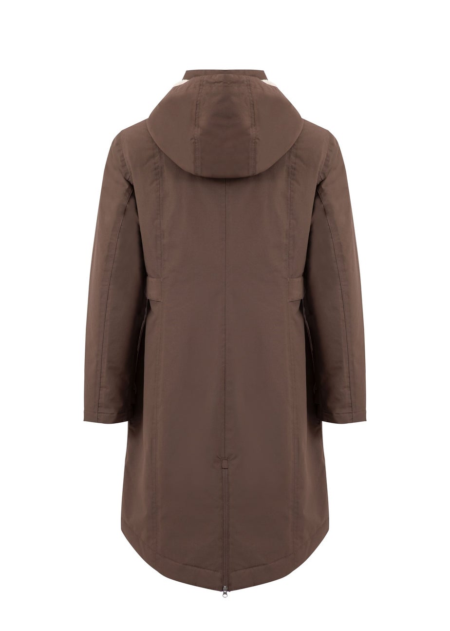 Weird Fish Hot Chocolate Kenzie Waterproof Coat